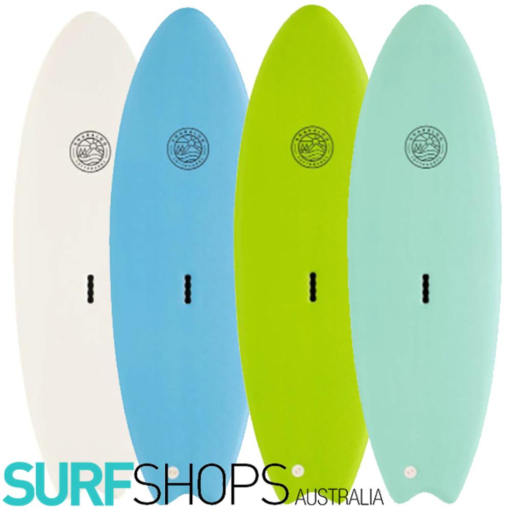 Gnaraloo Surfboards | Flounder Pounder | Softboard | Learner Surfboard For Kids | New Colours