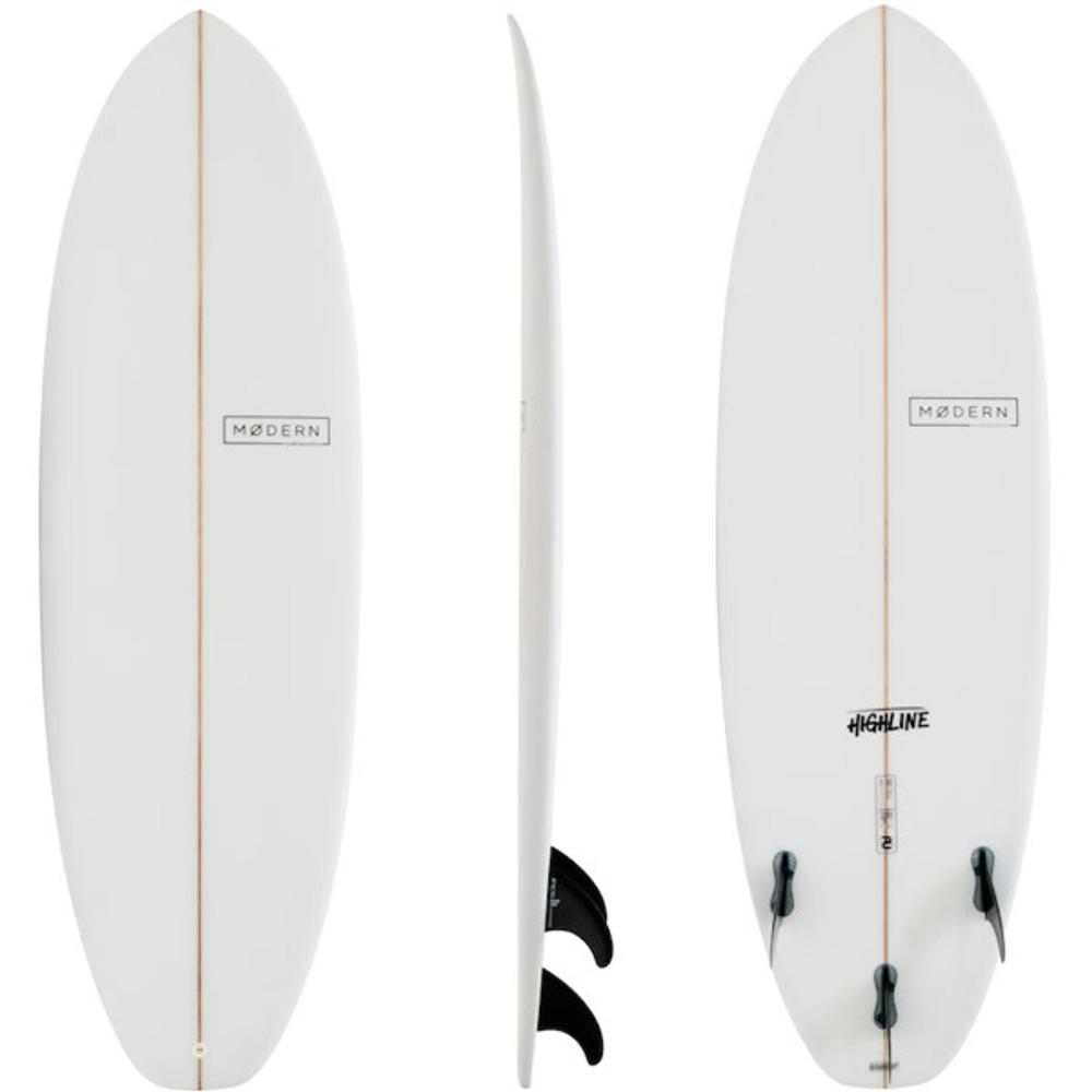 Highline Surfboard | Modern Surfboards | Novice Surfers | Excellent 1st Real Fibreglass Surfboard or Fast Improvement Model