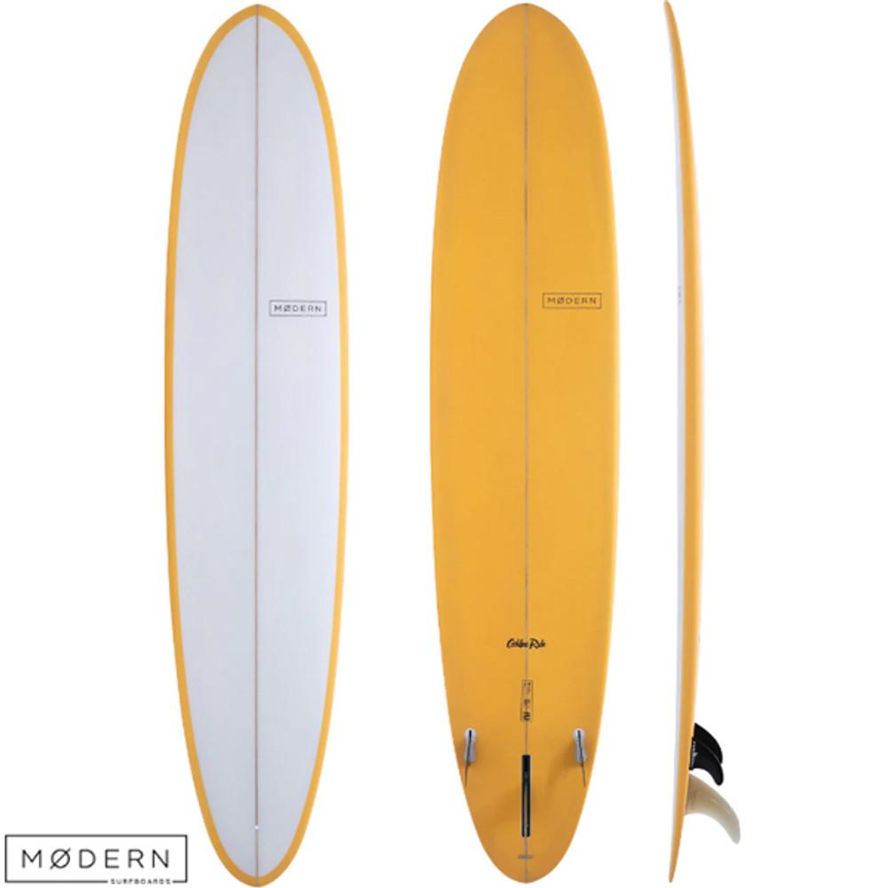 Modern | Golden Rule Longboard | Malibu Surf Board | Fibreglass | All Rounder