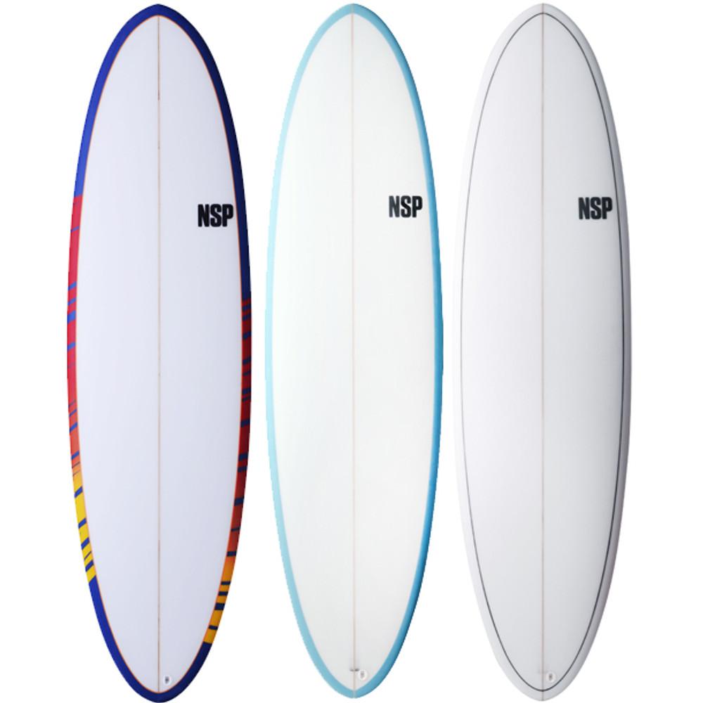 The Magnet Surfboard | Mid Length | Mini Mal | NSP | Fibreglass Funboard