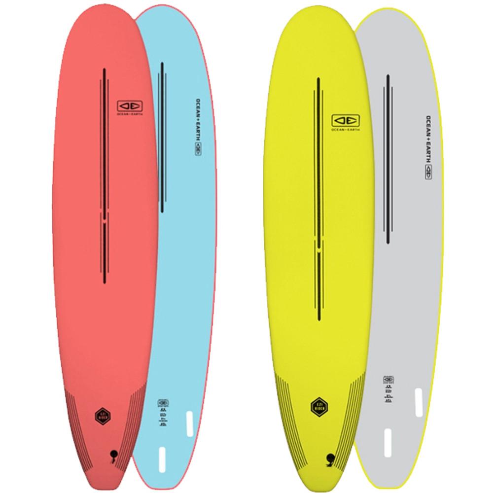 Ocean and Earth | 8ft Ezi-Rider Softboard | Beginner Surf Board | Learner Surfboard | Ideal For Adults