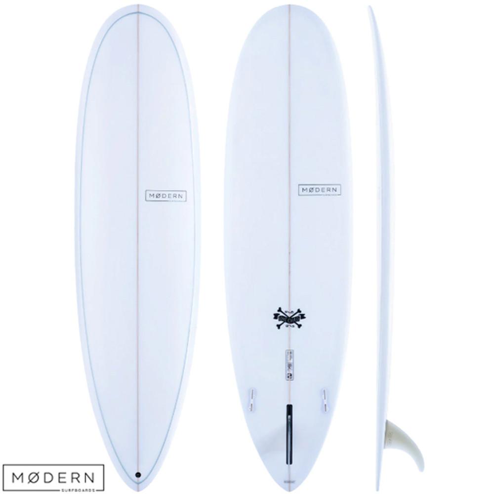 Modern | Love Child | PU Fibreglass | Beautiful Longboard Shaped Mini Mal Mixed With A Performer Attitude