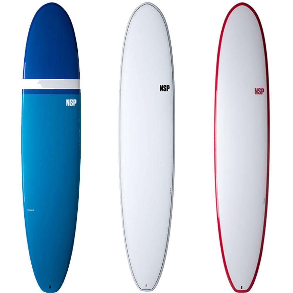 Longboard | Elements HDT | 2 + 1 Fin Setup | NSP Surfboards | Ideal Entry Level or Intermediate Longboard | Malibu