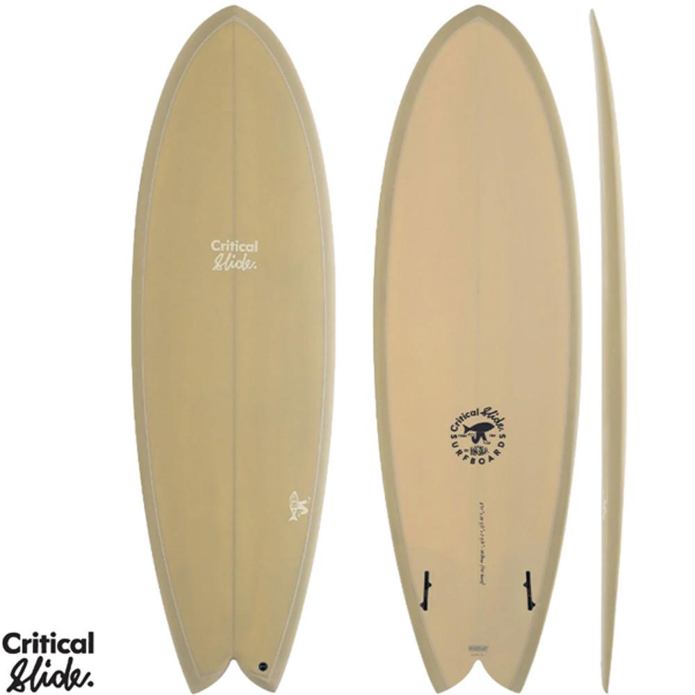 Critical Slide | The Angler | Twin Fin Fish | Fibreglass | Twin Fin FCSII Setup | Fast and Loose