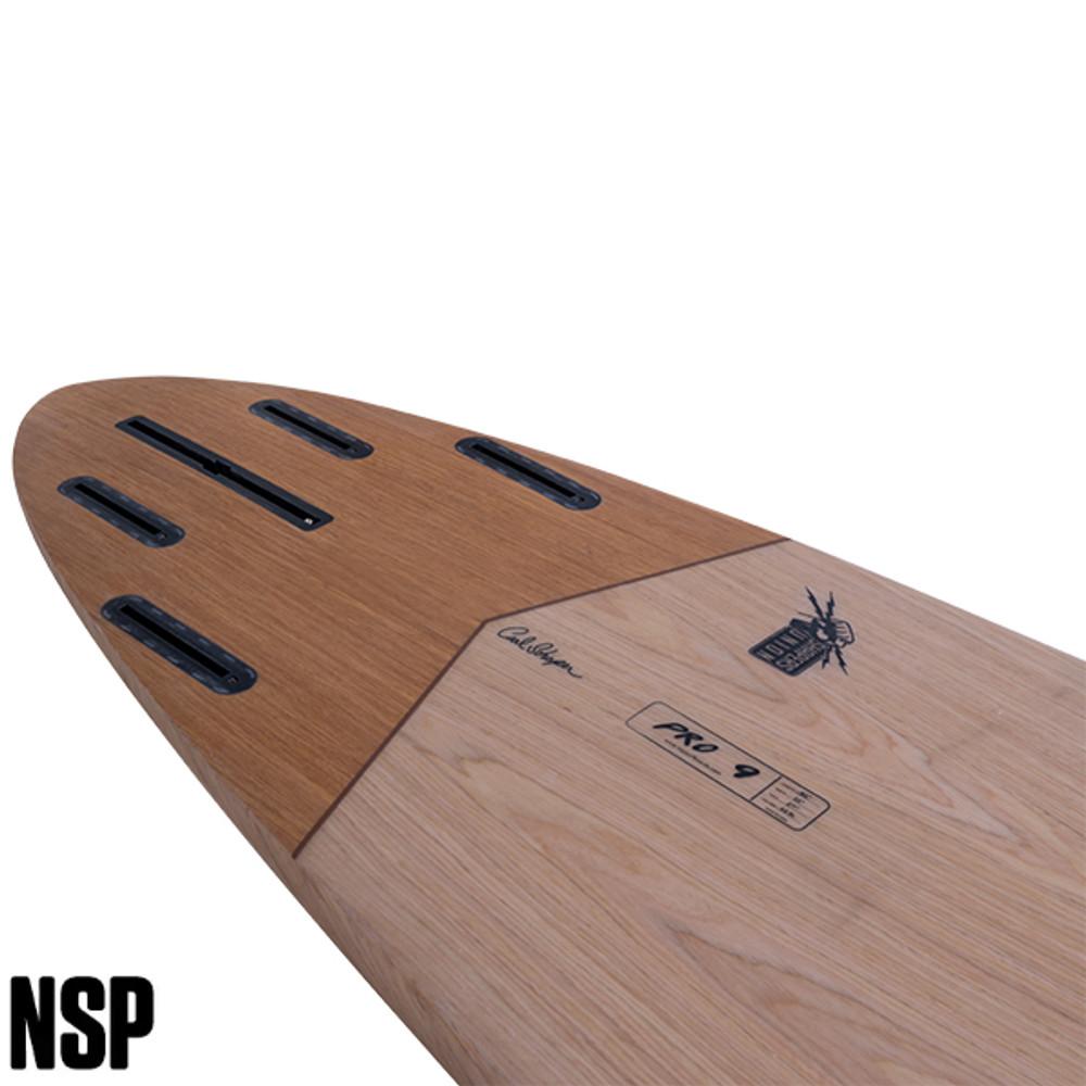 NSP Surfboards | Longboard Nature Flex Pro-9 | 4 + 1 Fin Setup | Intermediate To Expert Performance Longboard | Malibu