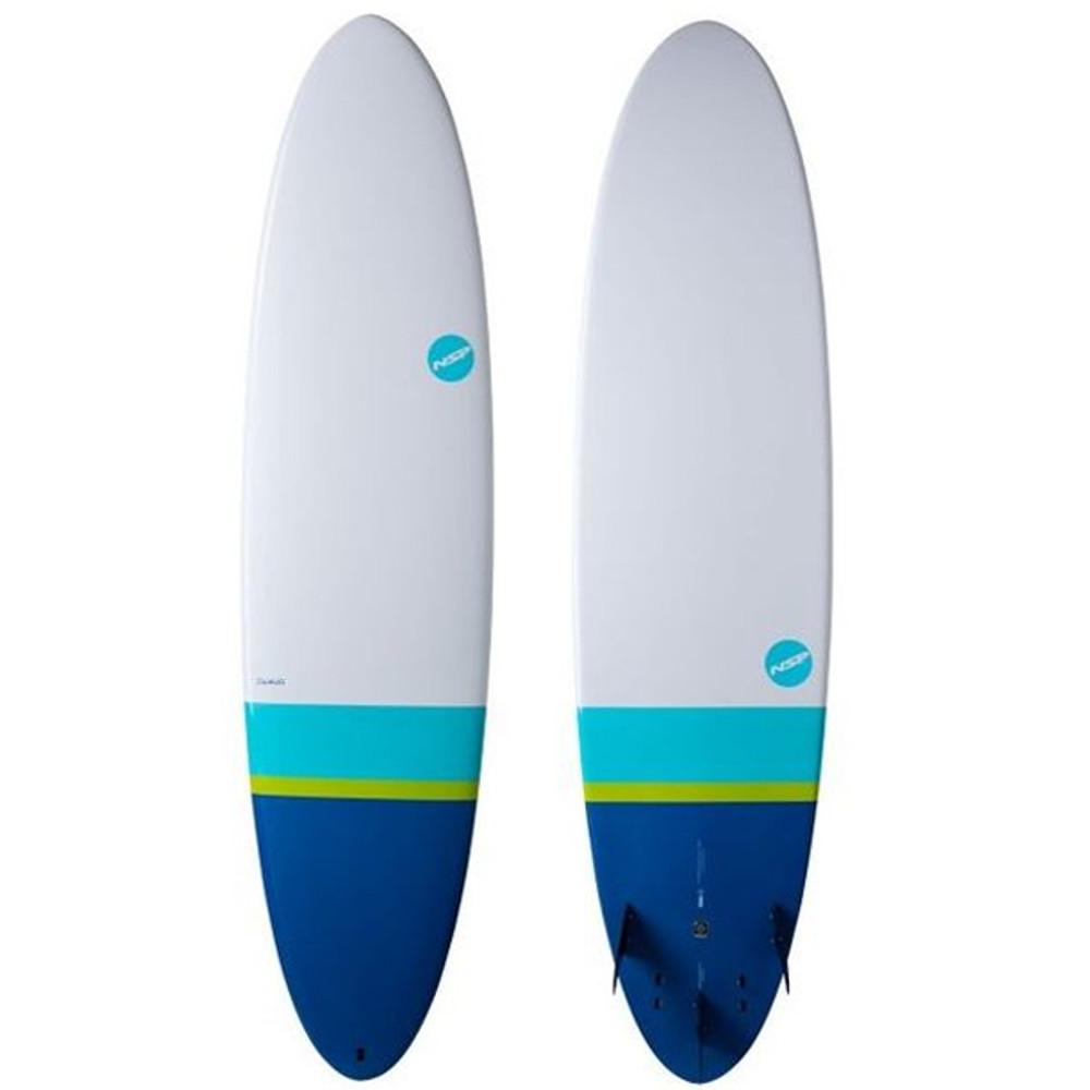 Funboard | Elements HDT | 5 Fin Setup | NSP Surfboards | Mid-Length Stoke