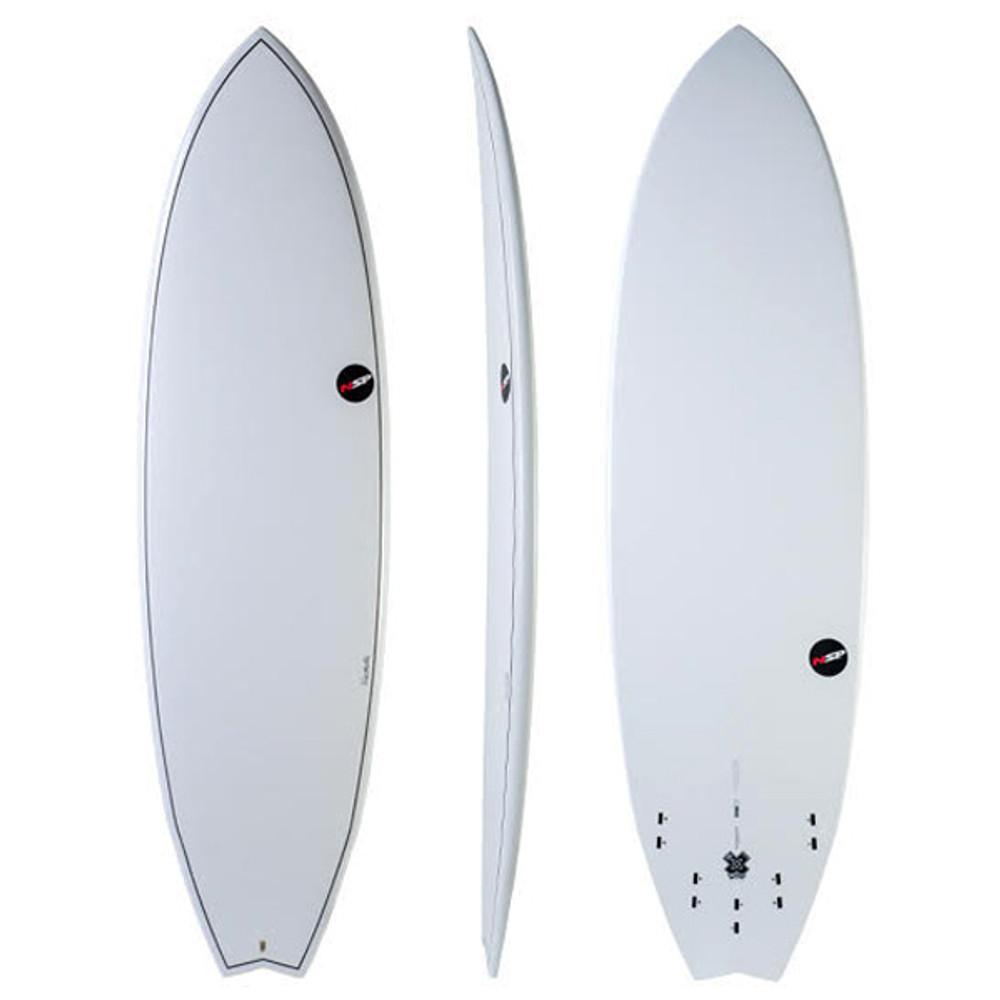 Fish | Elements HDT | 5 Fin Setup | NSP Surfboards | Funboards