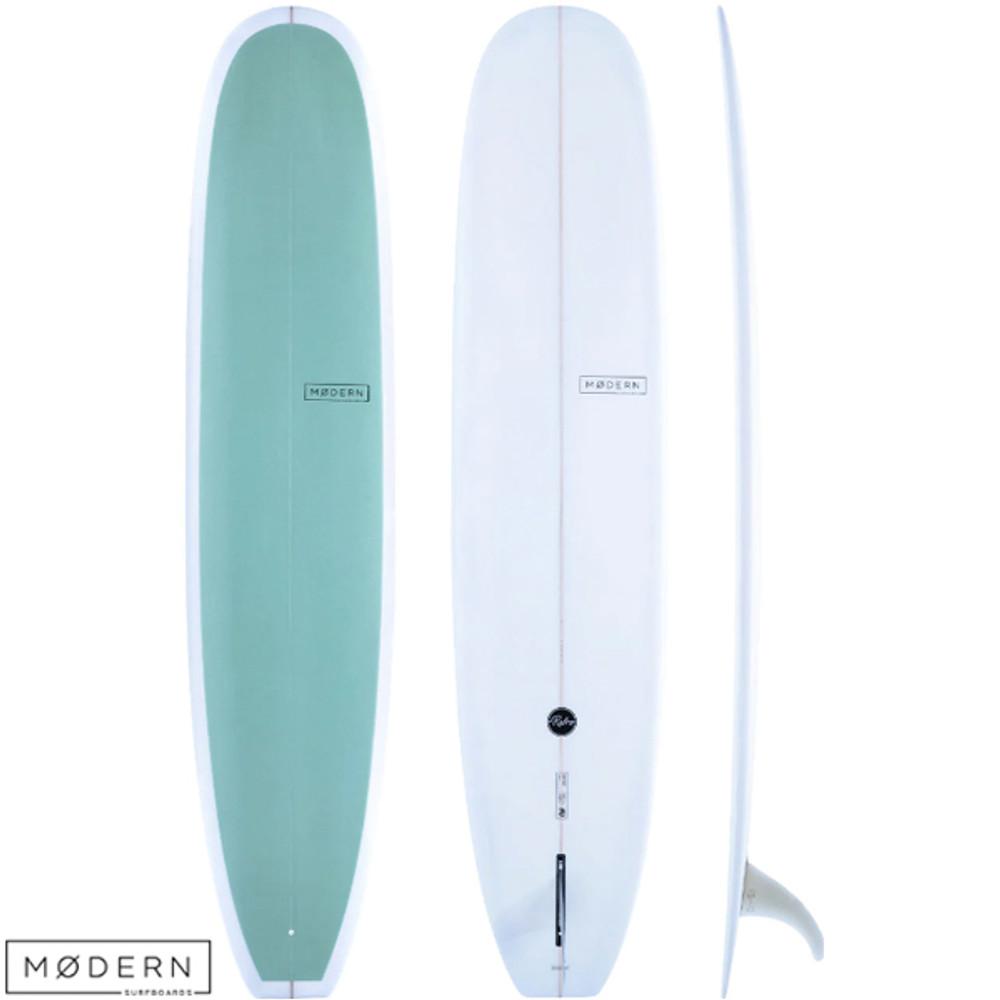 Modern | Retro Longboard | Fibreglass | Surfboard | Old School Style Malibu