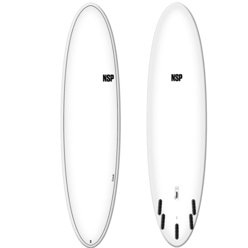 Funboard | Elements HDT | 5 Fin Setup | NSP Surfboards | Mid-Length Stoke