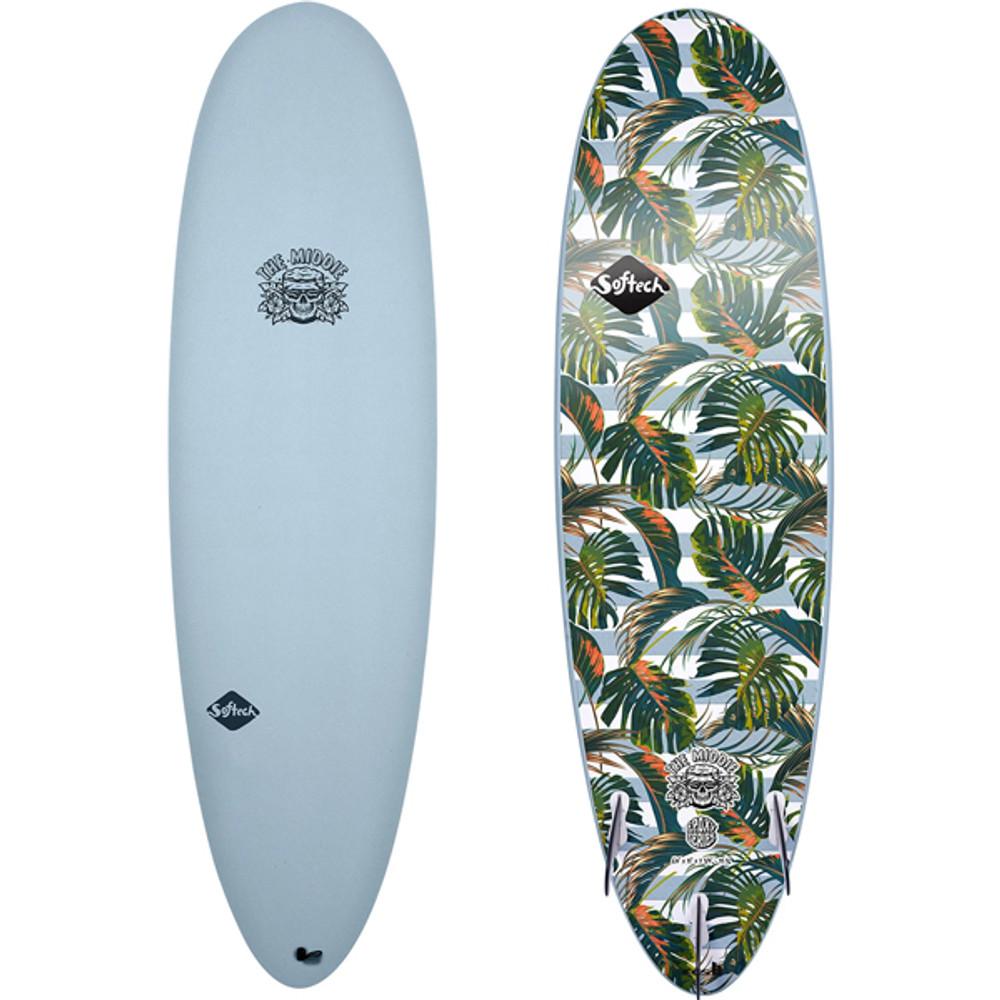 Softech | The Middie | Tropical | Fun Shaped Allrounder - Suits All Levels of Surfer