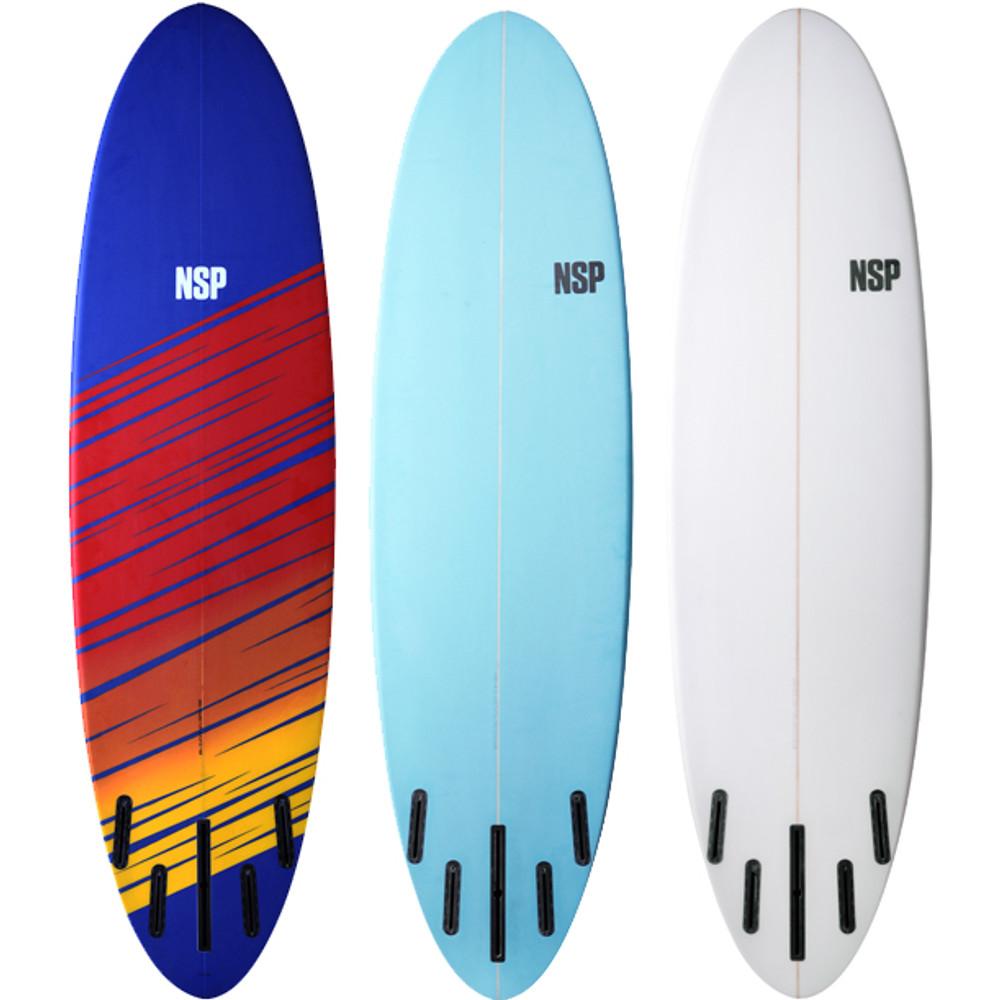 The Magnet Surfboard | Mid Length | Mini Mal | NSP | Fibreglass Funboard